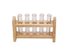 Xbeast Puppenhaus Miniatur mit Möbeln Labor-Reagenzglas-Set Puppenhaus Zubehör Maßstab 1:12