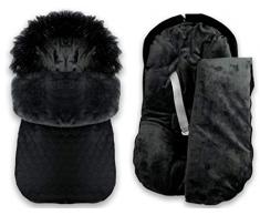 BlueKitty Fußsack, 0-13 kg, Winterfußsack, Kinderautositz, Kinderwagensack, Schlafsack, Wasserdicht, Wasserabweisend, Winter, Herbst, 85 cm