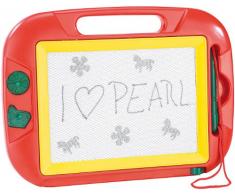 Playtastic Zaubertafel: Magnetische Maltafel zum Immer Wieder neu Bemalen + 2 Stempel (Zaubermaltafel)