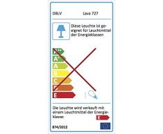 DBLV ® - Große Lavalampe Lavaleuchte GELB GRÜN - inkl. Leuchtmittel