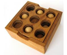 Golf Puzzle - 3D Puzzle - Denkspiel - Knobelspiel - Geduldspiel - Logikspiel aus Holz