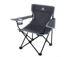 10T Kinder Campingstuhl Jax Arona Klappstuhl bis 60 kg Kinderstuhl mit Getränkehalter Gartenstuhl