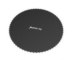 Ampel 24 Trampolin Sprungtuch 262 cm mit 64 Befestigungsösen 10-Fach vernäht, Sprungtuch für Gartentrampolin Ø 305 cm