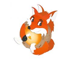 Ursus 18700014 - Laternen Bastelset Fuchs, ca. 21,8 x 31 x 10,3 cm