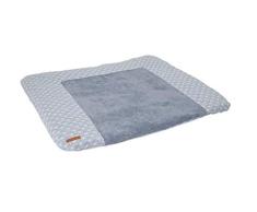 Little Dutch TE30120840 Wickelauflagenbezug Lily Leaves blau 75 x 85 cm