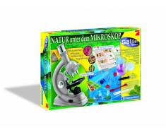 Clementoni 69804 Galileo Science – Natur unter dem Mikroskop, spannendes Biologie-Labor für kleine Forscher, Spielzeug für Kinder ab 9 Jahren, Mikrobiologie für Schulkinder