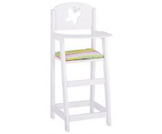 Goki 51657 Hochstuhl Puppe Set