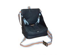 roba Boostersitz in blau, mobiler aufblasbarer Kindersitz als Sitzerhöhung und Reisesitz, ideal als Hochstuhl für unterwegs für Babys & Kleinkinder