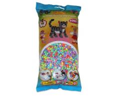 Hama 205-50 - Bügelperlen, ca. 6000 Stück, pastellmix
