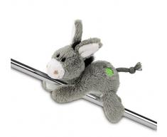 Nici 37689 - Esel MagNici mit gesticktem Kleeblatt, Plüschtier, 12 cm