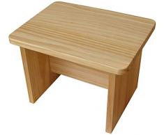 ZHAS Klapptisch Schuh Schuh Massivholz Kindersitzbank Kleiner Kiefernhocker 30 * 22cm Schreibtische