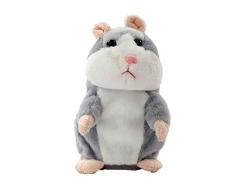 Harddo Talking Hamster Plüschtier, wiederholen, was Sie Sagen Lustige Kinder Stofftiere zum Valentinstag, Geburtstag, Weihnachten, Kinder früh Lernen Geschenk