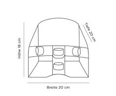 Götz 3402960 Cloud Roller- und Fahrradsitz - Puppenzubehör für alle Puppen von 27 cm bis 50 cm egal ob Babypuppe oder Stehpuppe