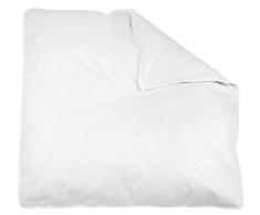 ZOLLNER Baby Bettdecke 70% Federn / 30% Daunen, ca. 80x80 cm, weiß, ca. 350 g