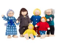 TOYS pure SO218 - Biegepuppen City-Familie