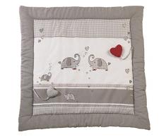 Roba 1406 S145 Spiel- und Krabbeldecke Jumbotwins, grau