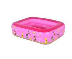 Eintauchende Bäder Faltbare Badewanne Kinder aufblasbare Badewanne Zylinder Kunststoff übergroße Schwimmbad Pool Ball Pool Badewanne Erwachsenen (Farbe : Pink)