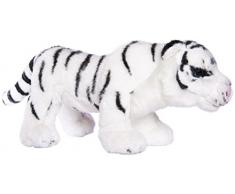 Warenhandel König Plüschtier Kuscheltier Plüsch Stofftier - Weißer Tiger Löwe Stofftiger Stofflöwe (Tiger)