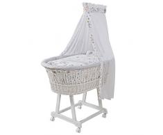 Urra Stubenwagen Komplettset Fabio Kiefer weiß Eulenpaar