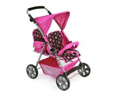 Bayer Chic 2000 688 48 - Zwillings-Buggy Tandem, Pinky Balls