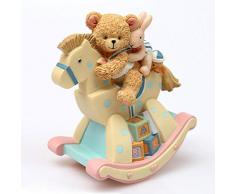 Evenlyao Karussell-Spieluhr, Harz-Pferdeschaukel-Spieluhr Für Kindergeburtstags