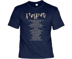 Art & Detail Shirt Tshirt Papa - Papa LieblingsMensch SuperHeld Fahrer Handwerker KuschelTiger - als Präsent und Dankeschön