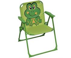 Set Von 2 Kindergartenstuhl, Klappstuhl Campingstuhl, Garten Esszimmerstühle Garten Sessel Terrassenstuhl Für Gartenbalkon Terrasse, Grün,1pcs