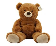 Sweety Toys 10189 XXL Riesen Teddy Teddybär Bär braun Plüschbär super süss Teddybär 100 cm Kuschelbär