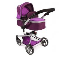 Bayer Chic 2000 593 25 - Kombi-Puppenwagen YOLO, pflaume