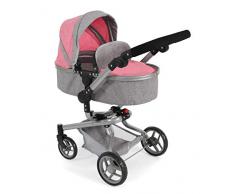 Bayer Chic 2000 593 57 Kombi-Puppenwagen Yolo, Melange pink