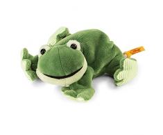 Steiff 281235 - Cappy Frosch - liegend, Plüschtier, 16 cm, grün