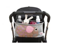 3 Sprouts Kinderwagentasche Elefant