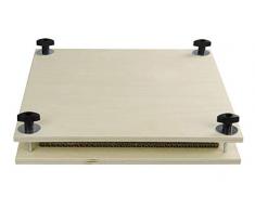 PEBARO BP1 Blumenpresse aus Birkensperrholz mit 4 Pappeinlagen, bedruckbar