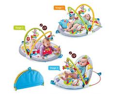 Yookidoo 40145 Gymotion Sitz-Spieldecke, Mehrfarbig