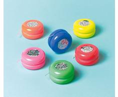 amscan INT390227 Jo-Jos Disco Deko Set, Mehrfarbig