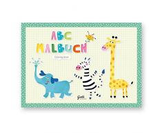 Mini Malbuch: ABC der Tiere
