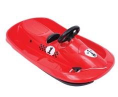 Hamax Kinder Rodelschlitten Sno Formel, Rot, 95x53x15