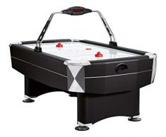 Automaten Hoffmann Airhockeytisch Taifun | Profi Airhockey-Tisch mit Luft-Gebläse, Elektronischem Zähler, 4X Schlägern, 6X Pucks | 116 kg | 213x122x81cm | Markenqualität