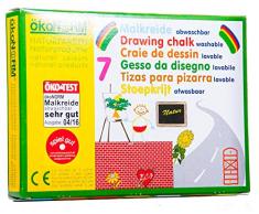 Straßenmalkreide. 7 Farb