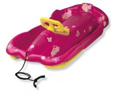 AlpenGaudi Unisex Jugend Space pink Schlitten, One Size