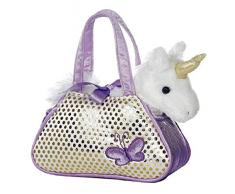 Aurora World Ltd Aurora, 32600, Fancy Pal, Peek-A-Boo Einhorn, 20cm, Plüschtier, lila