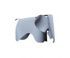 Moderne Esszimmerstühle - Kindergartenstuhl, Kreative Kunststoff Elefanten Cartoon Stuhl Geeignet for Farbe Spielzeug Tragbare Home Training Klasse Grau Blau 78,5x41x41,5 CM Geeignet for wohnzimmer, s