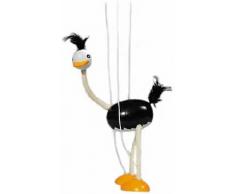 Goki SO104 Strauß, Marionette Puppe