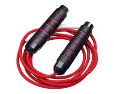 Springseil Premium Skipping Juliyues Jump Rope Verstellbare StahlseilKugellager & Hautfreundlichen Fitness Equipment Sport zuhause für für Kinder und Erwachsene Jump Rope Springseil