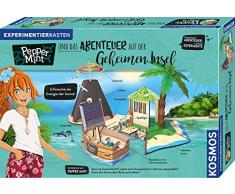 KOSMOS 606084 Pepper Mint und das Abenteuer auf der Geheimen Insel, Erforsche mit Pepper die Energie der Sonne, Experimente zu Solar-Energie, Experimentierkasten für Kinder ab 8 bis 11 Jahren