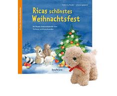 Ricas schönstes Weihnachtsfest mit Stoffschaf: Ein Poster-Adventskalender zum Vorlesen und Ausschneiden (Adventskalender mit Geschichten für Kinder / Ein Buch zum Vorlesen und Basteln)