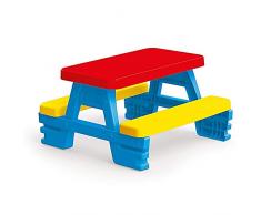 Kinder Tisch, Picnic Table,Kinder Sitzgruppe Kinderbank Kindermöbel Kindergartenmöbel Gartenmöbel Picknickgruppe 2 Bänke + Tisch