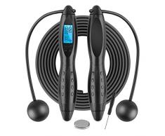 VANWALK Springseile Fitness Zähler Digitale Drahtlose Seilspringen mit Kalorienzähler für Training und Fitness