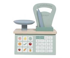 Tiamo Little Dutch 4468 Holz Kaufladen Waage Mint 9x18x21,5 cm