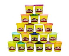 Hasbro Play-Doh A7924EU6 - Super Farbenset 20er Pack Knete, für fantasievolles und kreatives Spielen